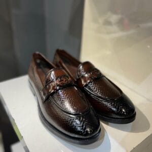 Gucci Brown Leather Shoes