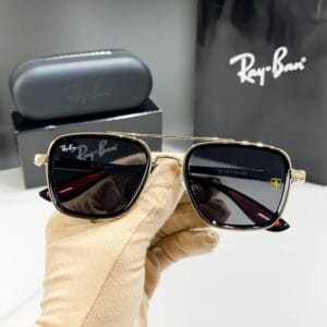 RAYBAN 06 GOLD BLACK