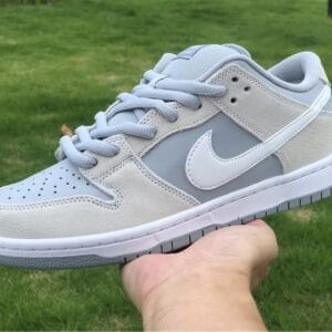 sb dunk low summit white wolf grey