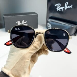 RAYBAN GOLD BLACK 3674