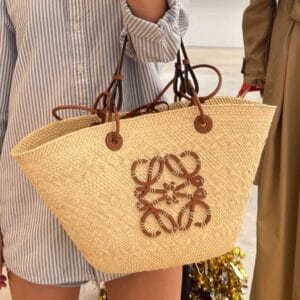 Loewe Jute Bucket Tote