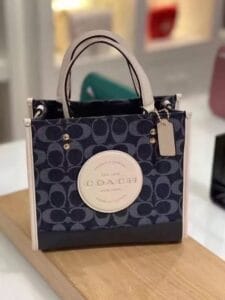 Coach Dempsey Tote Collection-blue
