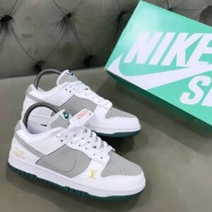 SB Dunk Low LV White Green