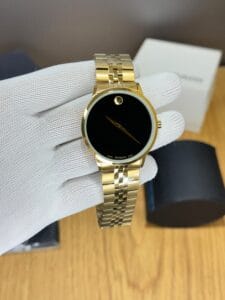 Movado Gold Black