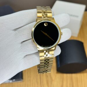 Movado Gold Black